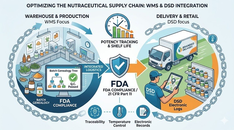 Integrated WMS/DSD benefits